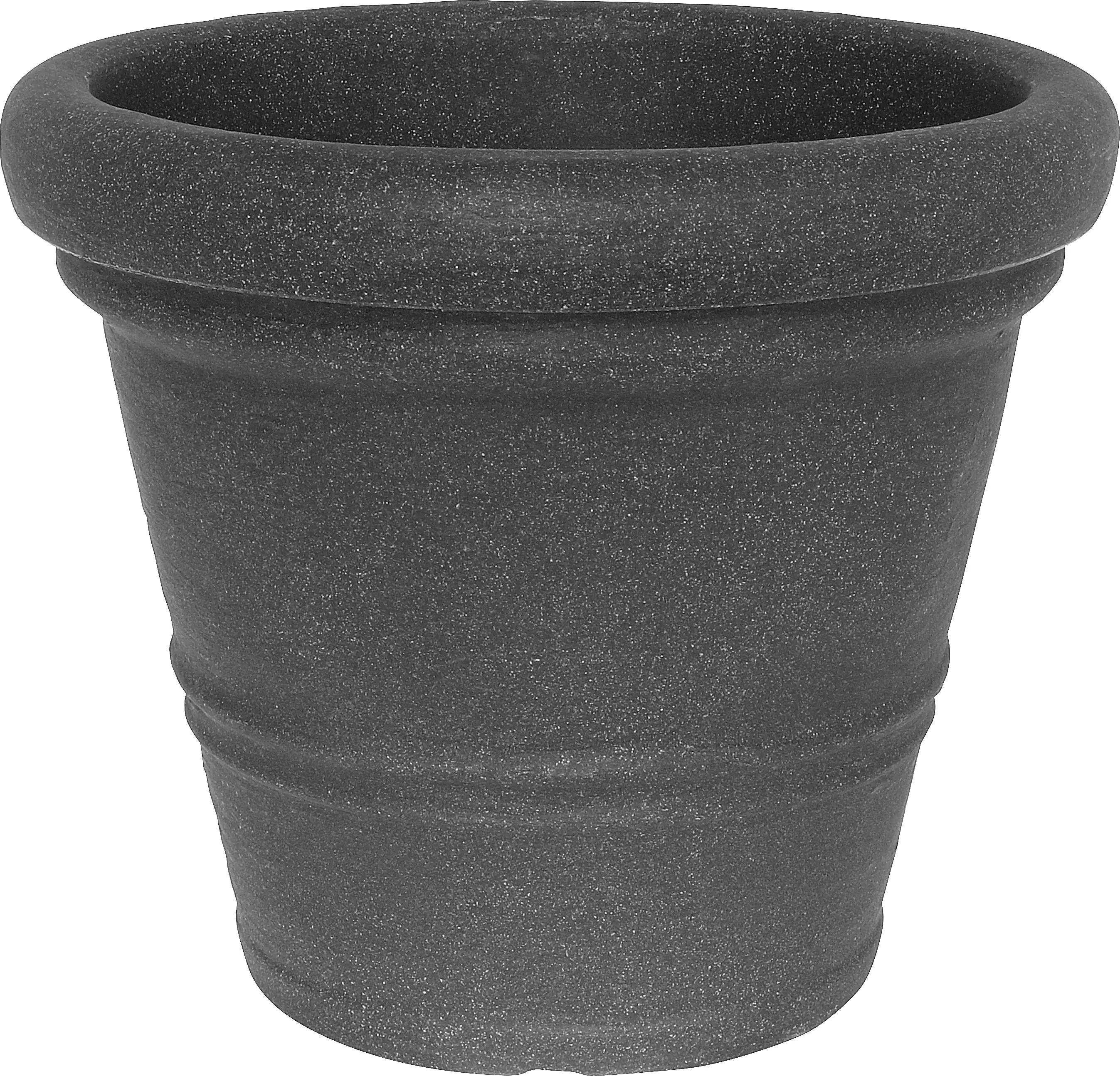 Geli Pflanztopf Milano Ø 40 x 32 cm anthrazit Geli Pflanztopf Milano Ø 40 x 32 cm anthrazit
