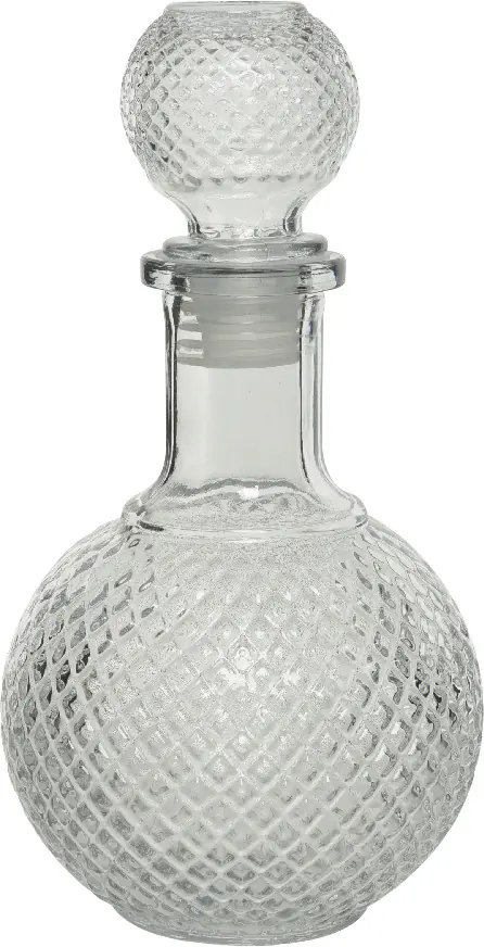 Kaemingk Glasflasche rund Ø 12,5 x 25 cm