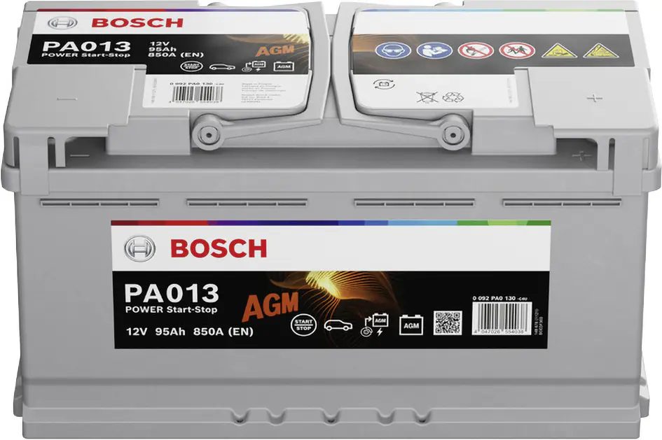 Bosch Starterbatterie AGM 95Ah 850A PowerLine