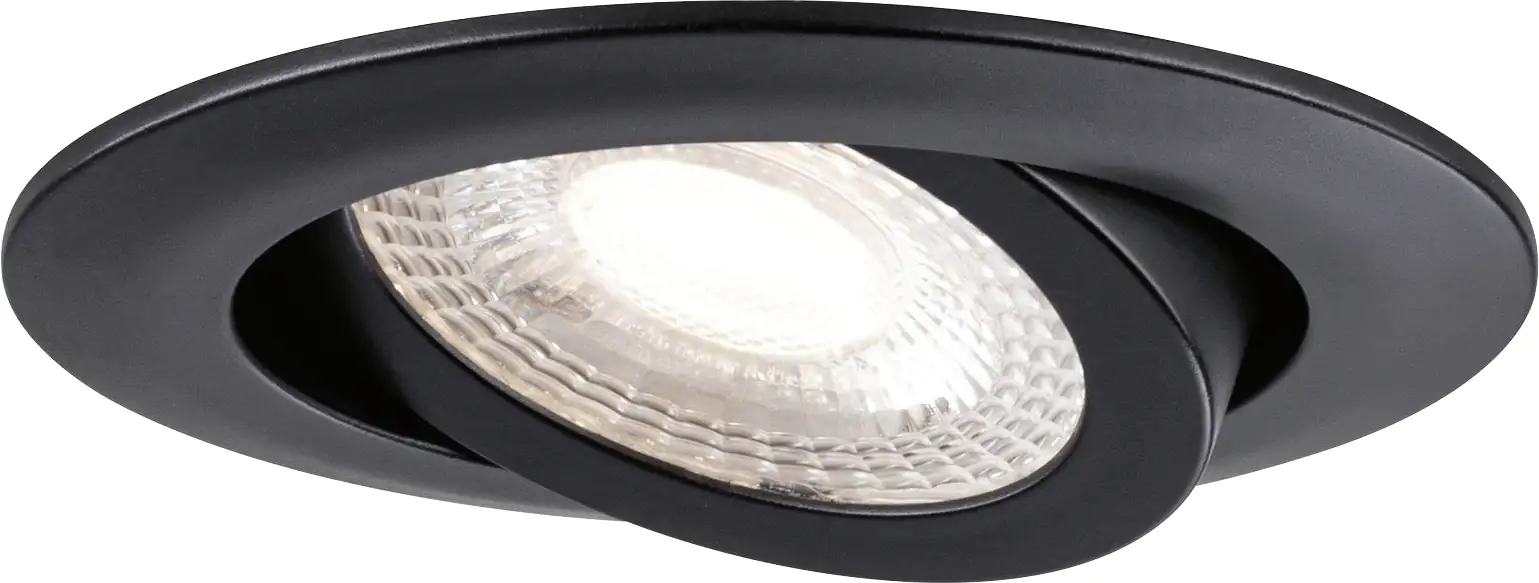 Paulmann LED Einbauleuchte schwarz schwenkbar Paulmann LED Einbauleuchte schwarz schwenkbar