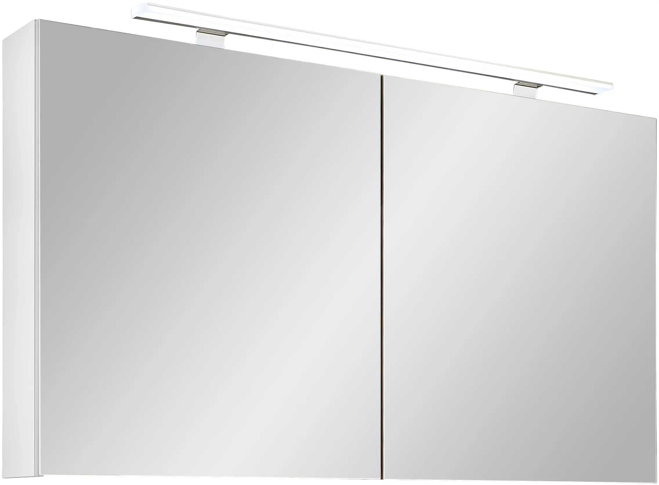 Primaster Spiegelschrank Düsseldorf mit Beleuchtung weiß 120 x 70 cm