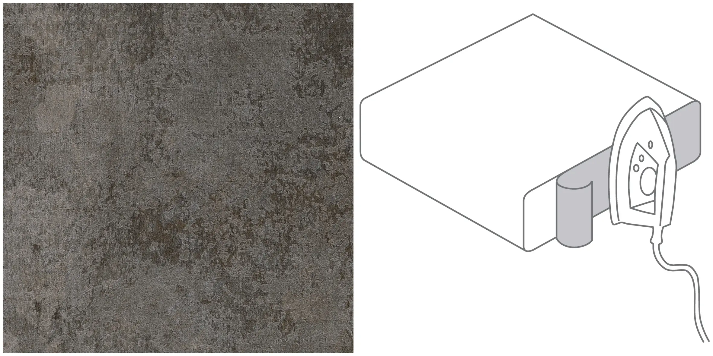 Getalit Kantenumleimer 65 x 4,4 cm travertin beige - 2 Stück