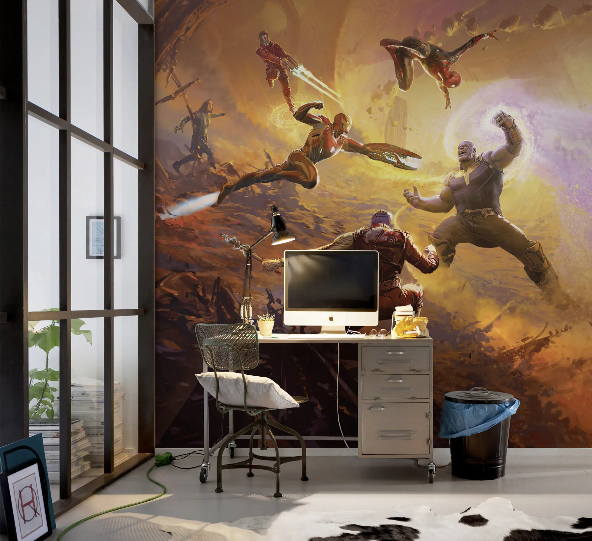 Komar Vlies Fototapete Aveng. Epic Battle 250 x 280 cm 