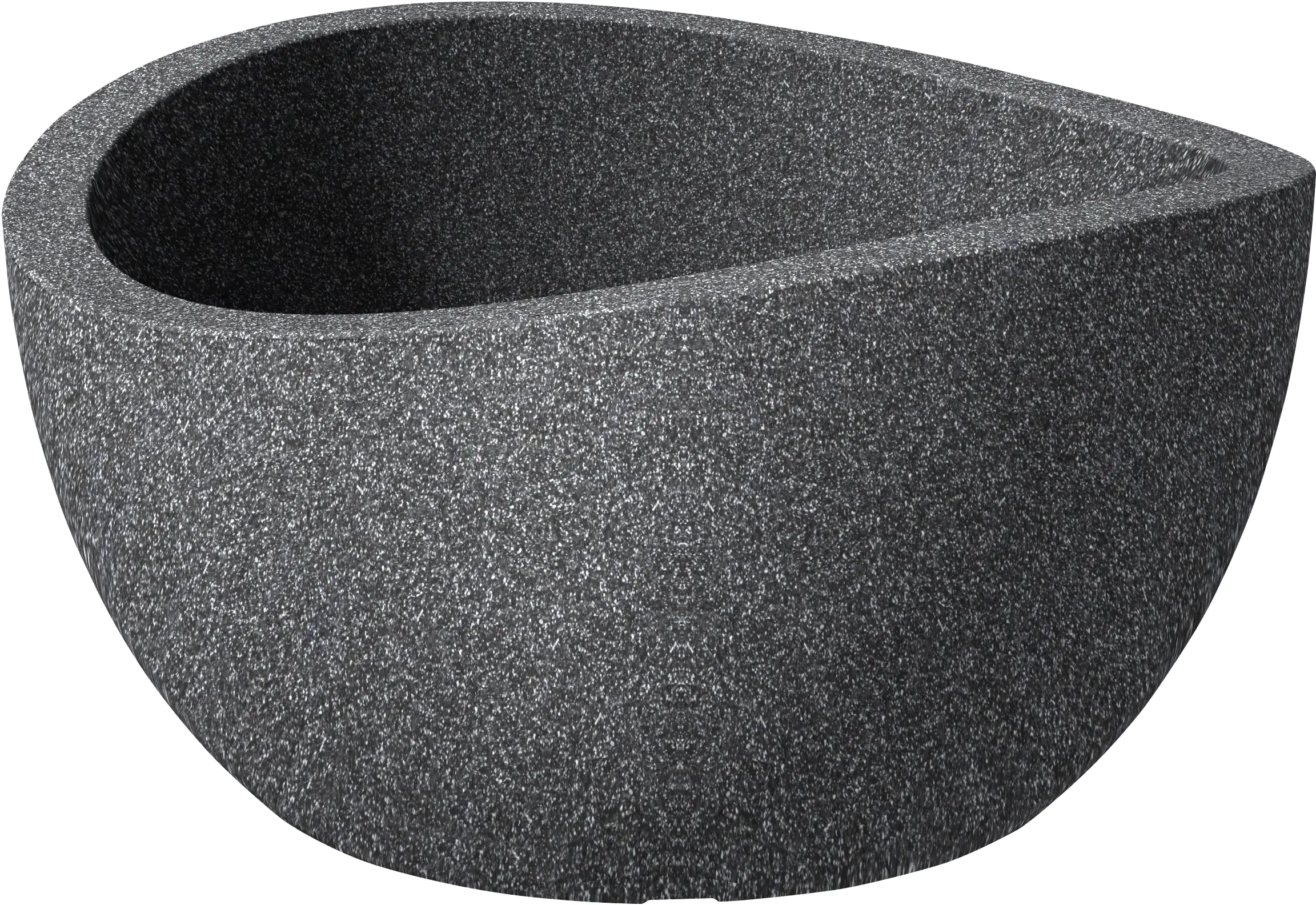 Scheurich Pflanzschale Wave Globe Bowl Serie 252 schwarz granit Ø 40 cm Scheurich Pflanzschale Wave Globe Bowl Serie 252 schwarz granit Ø 40 cm