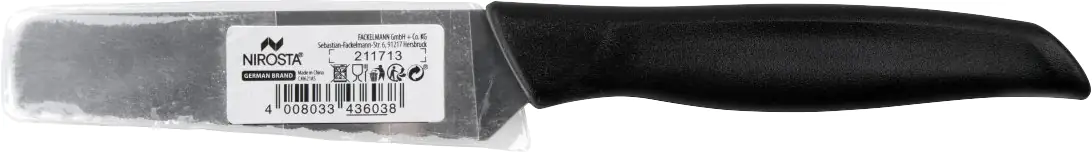 Fackelmann Brötchenmesser 20cm schwarz