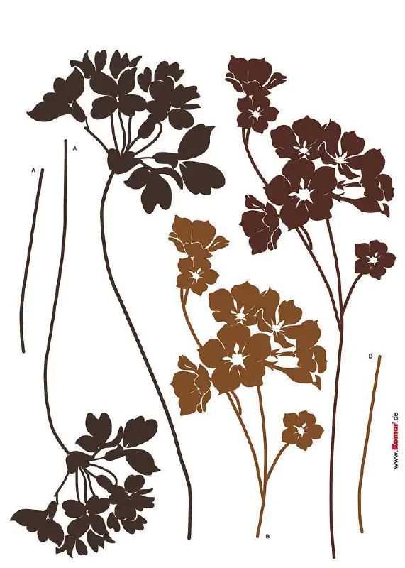 Komar Decosticker Ladys Smoke 50 x 70 cm