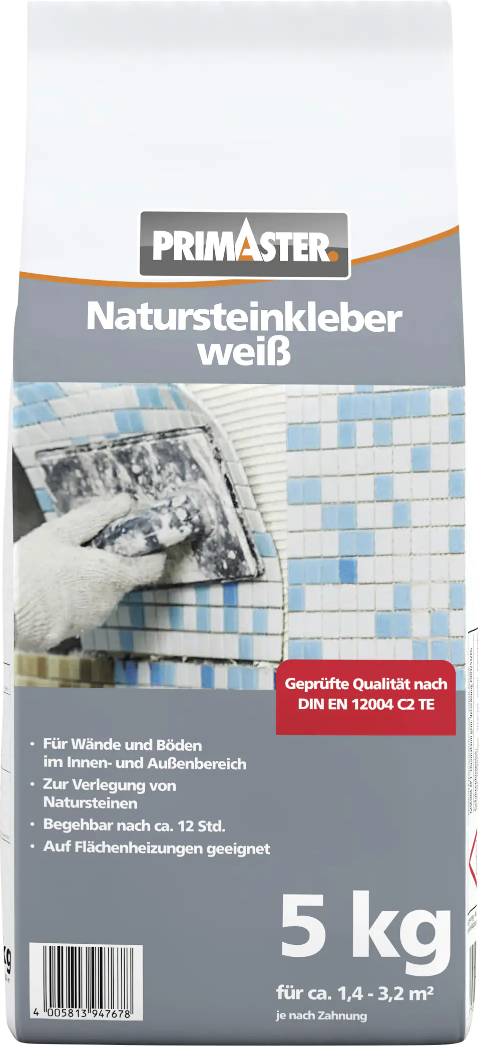 Primaster Natursteinfliesenkleber 5 kg Primaster Natursteinfliesenkleber 5 kg