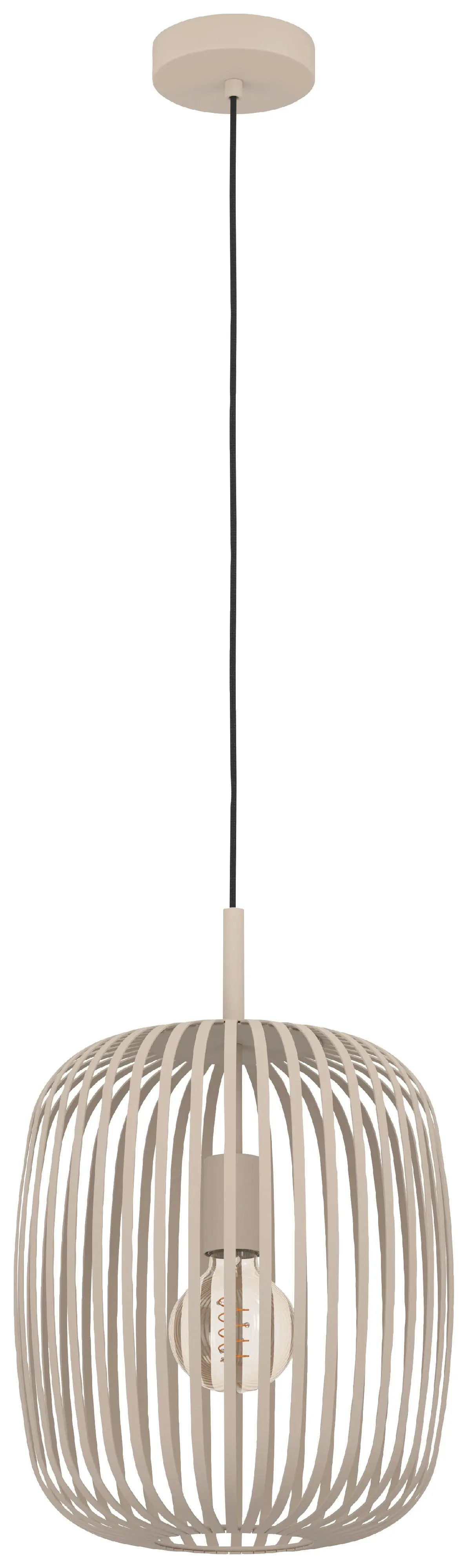 Eglo Hängeleuchte Romazzina sand 32,5 x 110 cm