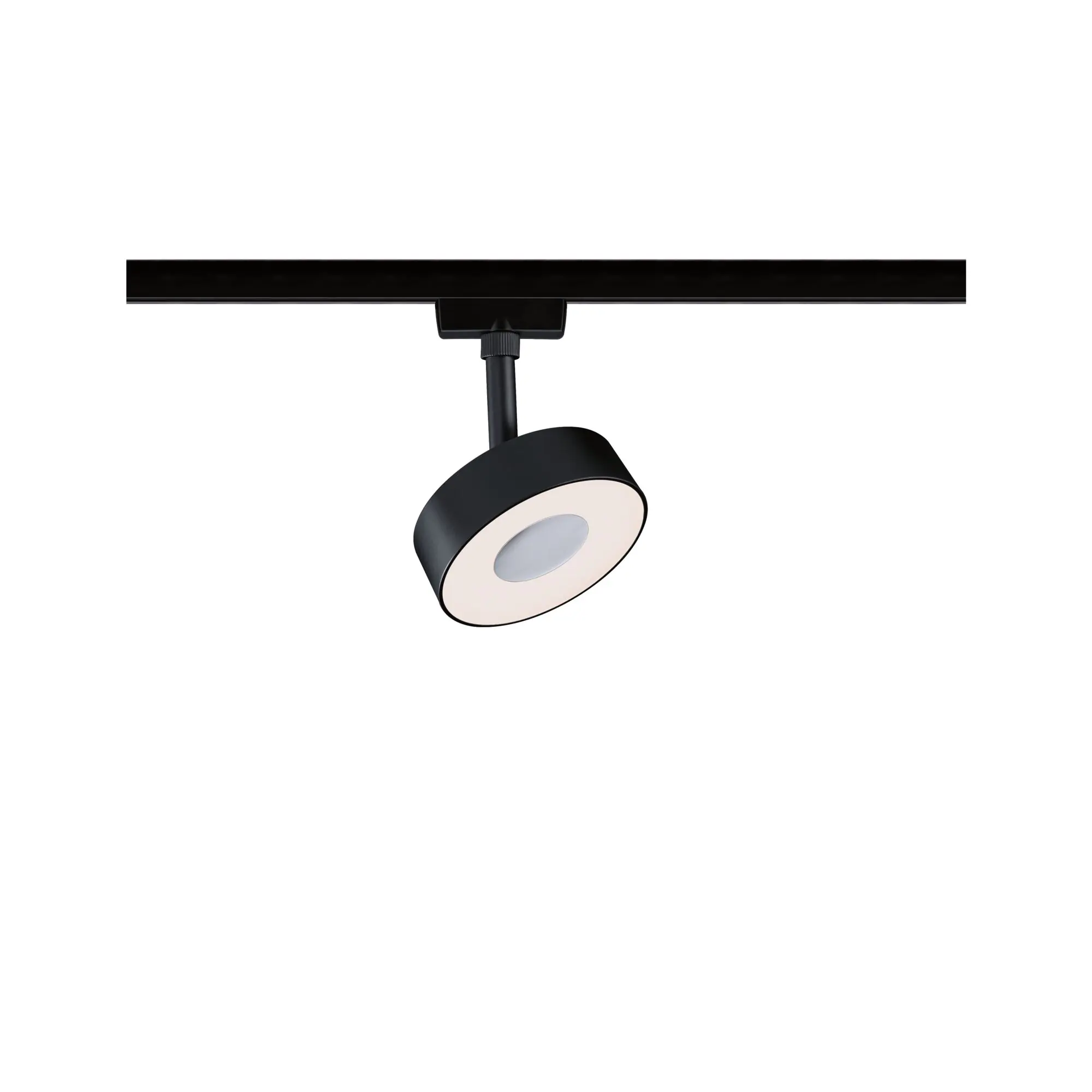 Paulmann URail LED Einzelspot Circle schwarz matt 9,8 x 15,4 cm warmweiß