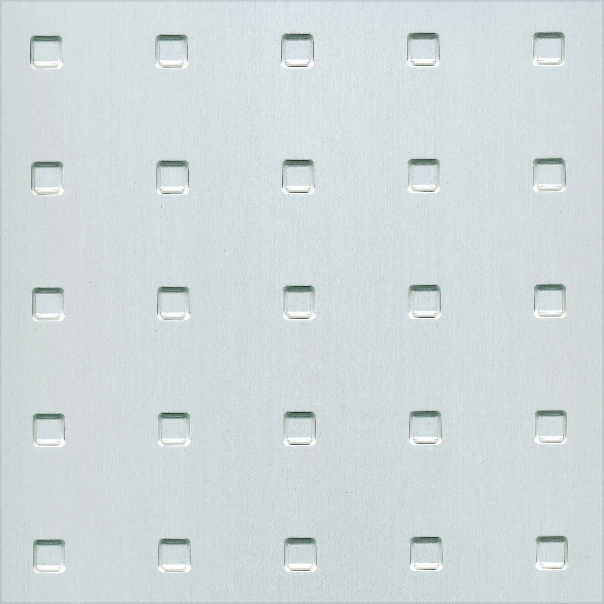 alfer Quadratnoppenblech Aluminium eloxiert