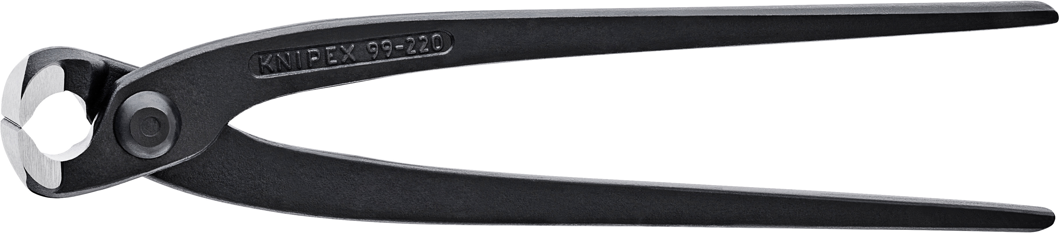 Knipex Monierzange 220 mm schwarz atramentiert