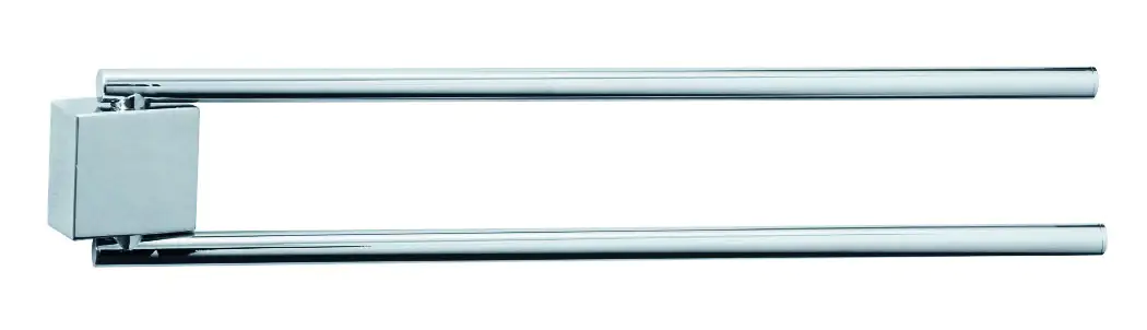 tesa Ekkro Handtuchhalter chrom zweiarmig schwenkbar