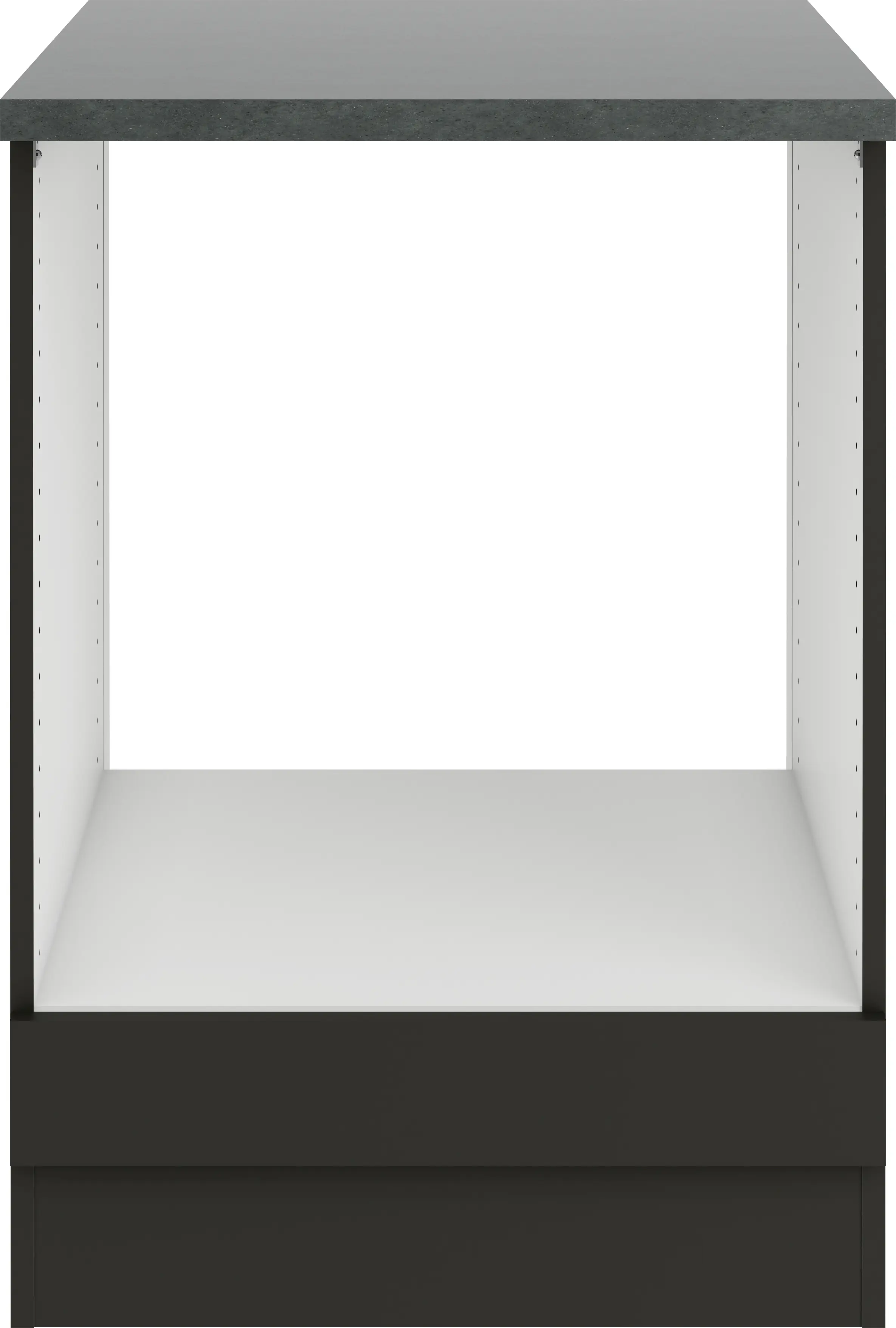 Optifit Herdumbauschrank Madrid 420 anthrazit 60 cm