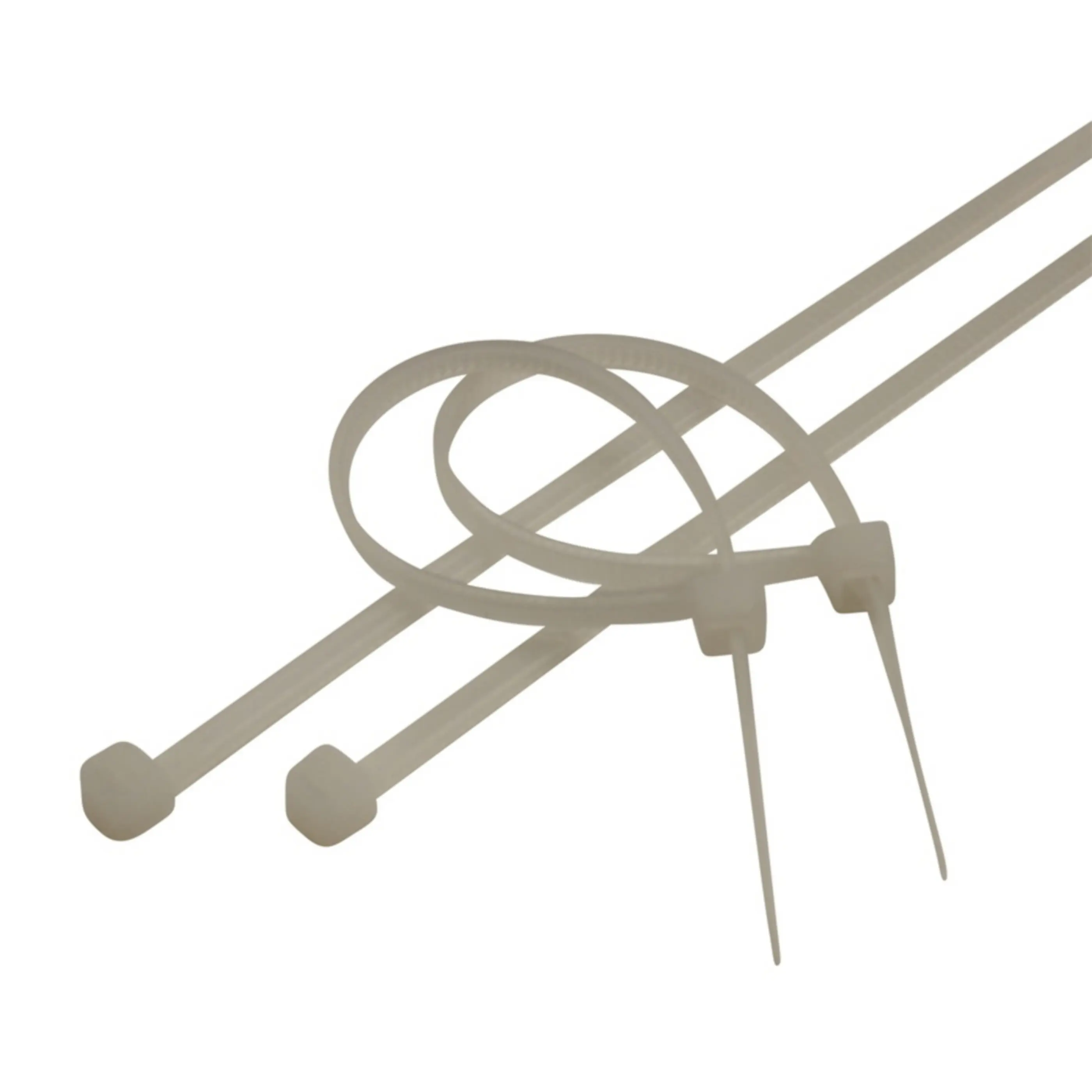 Unitec Kabelbinder 10 cm natur 100 Stück