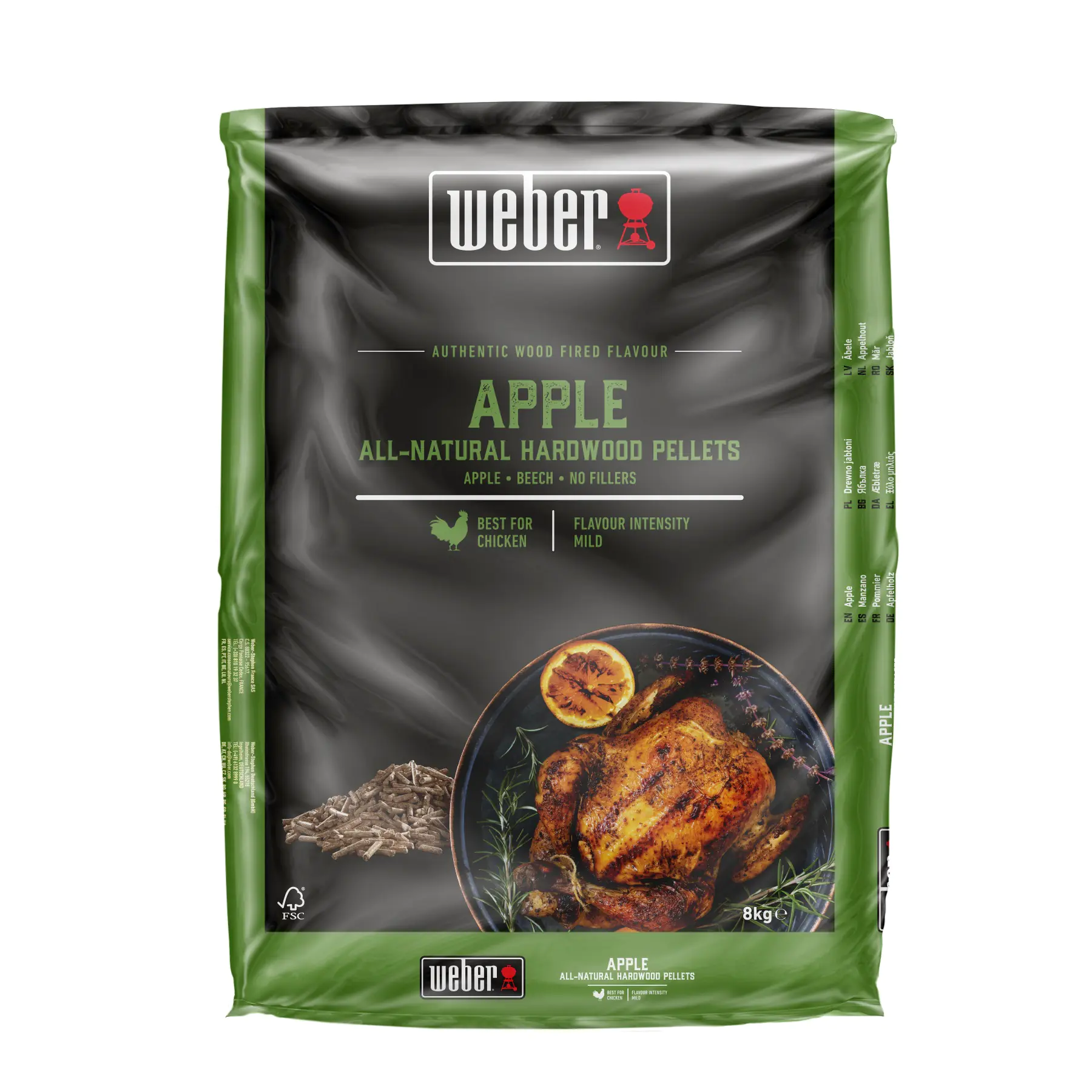 Weber Grill-Holzpellets SmokeFire Apfelholz 8 kg