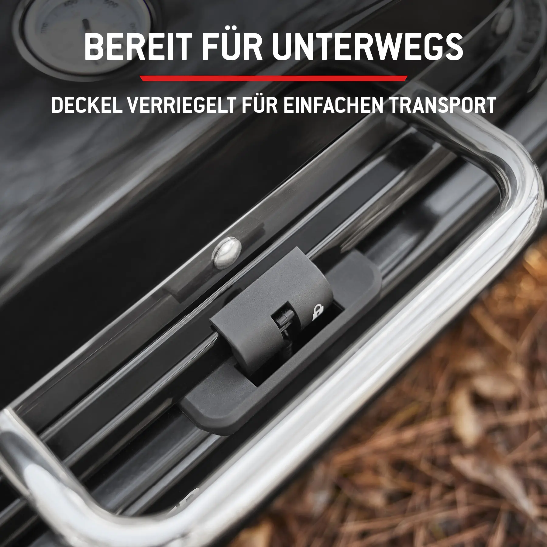 Weber Gasgrill Traveler Grillfläche: 63 x 34 cm