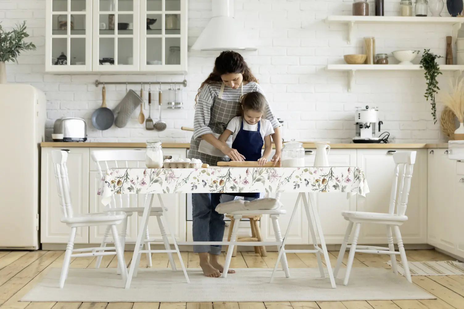 d-c-fix Tischdecke Whisper Flower Ø 140 cm 