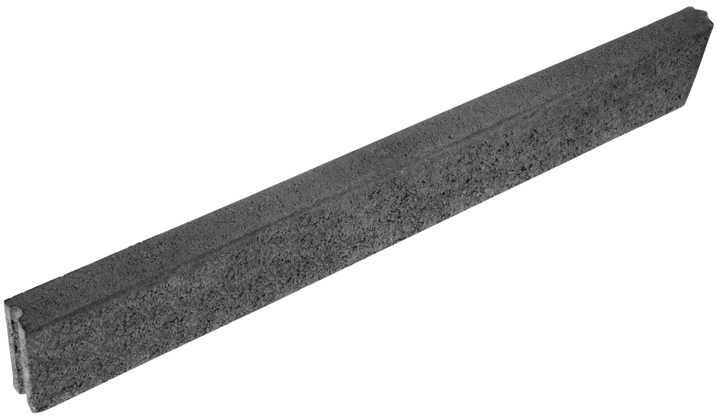 EHL Rasenkantenstein abgerundet 100 x 15 x 5 cm anthrazit EHL Rasenkantenstein abgerundet 100 x 15 x 5 cm anthrazit