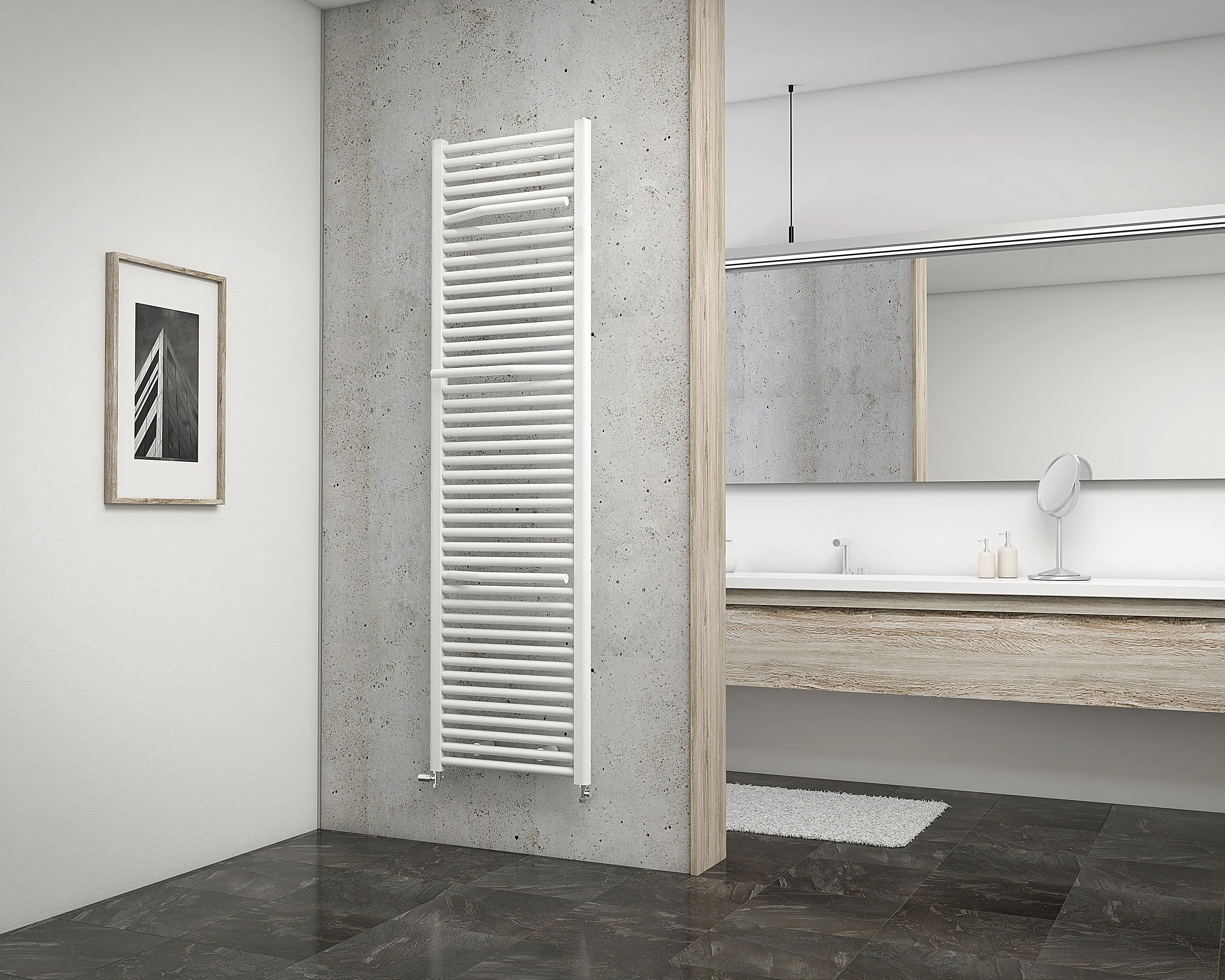 Schulte Badheizkörper Miami 177,5 x 50 cm 1067 Watt