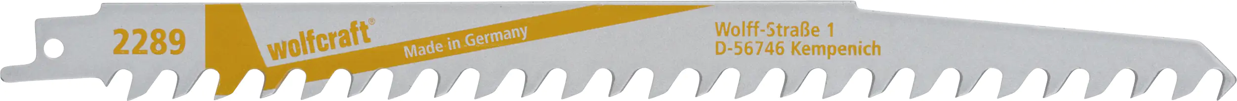 Wolfcraft Säbelsägeblatt-Set 2 Stück 218 mm HCS