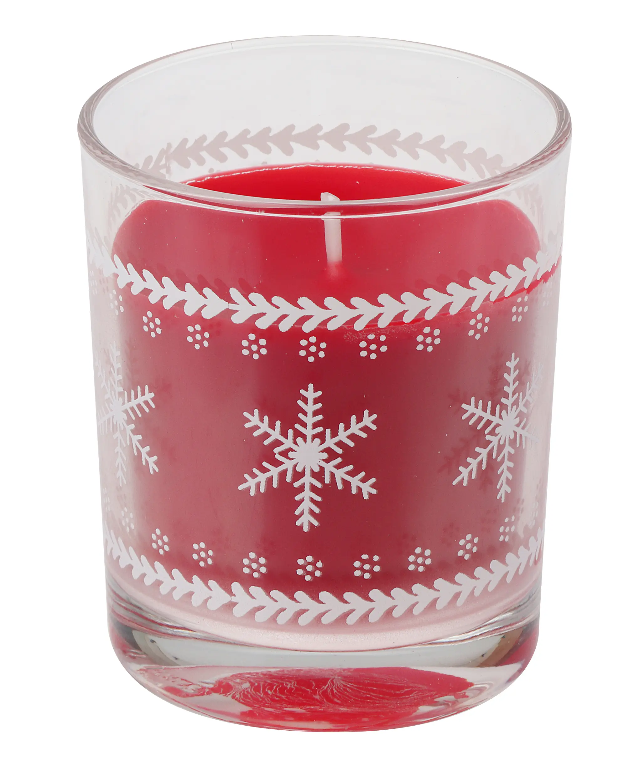 Steinhart Kerze im Glas Norwegen Ø 6,5 x 7,9 cm rubin