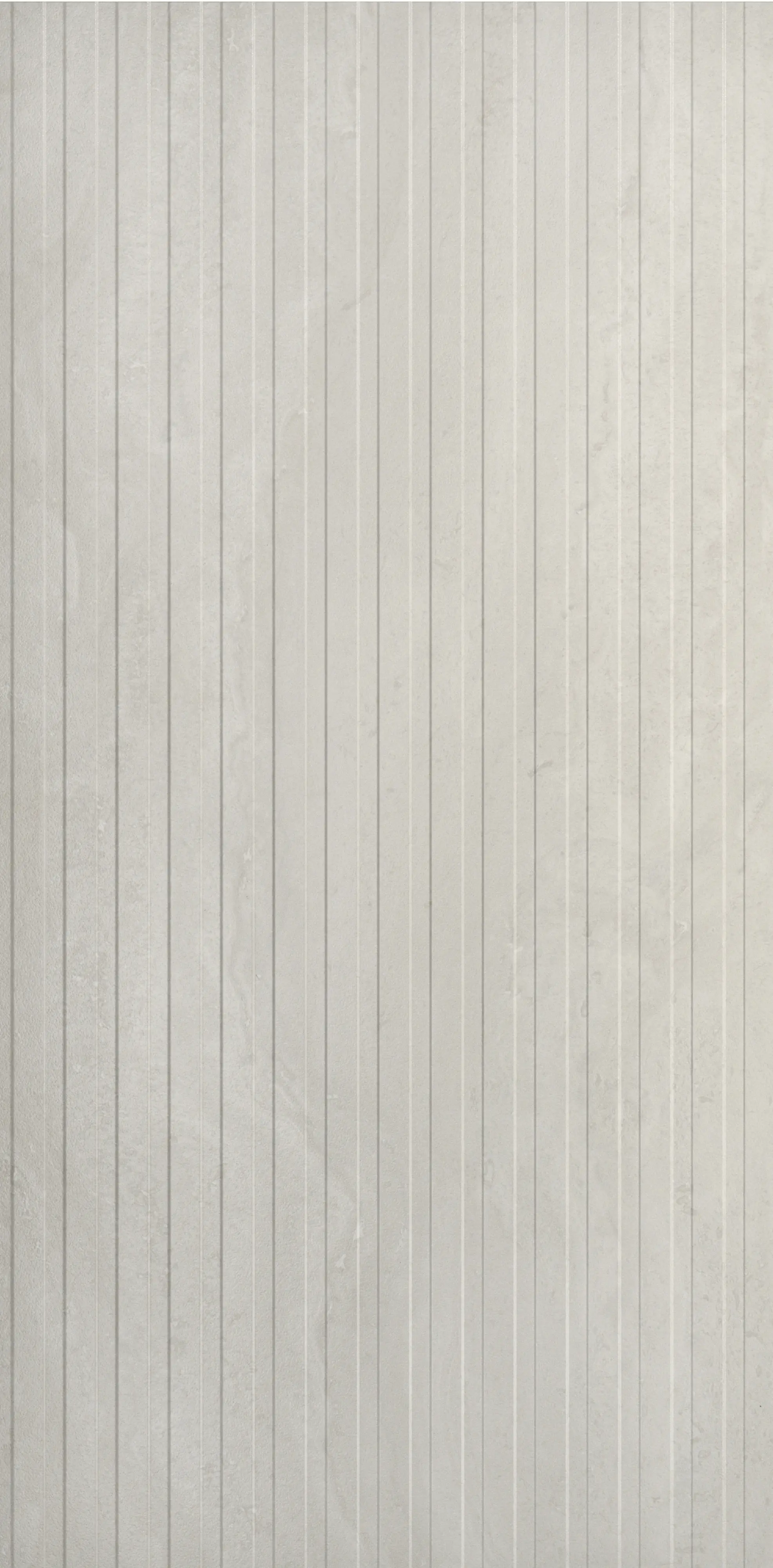 Bodenfliese Feinsteinzeug Travertino Decoro 60 x 120 cm grau/weiß 