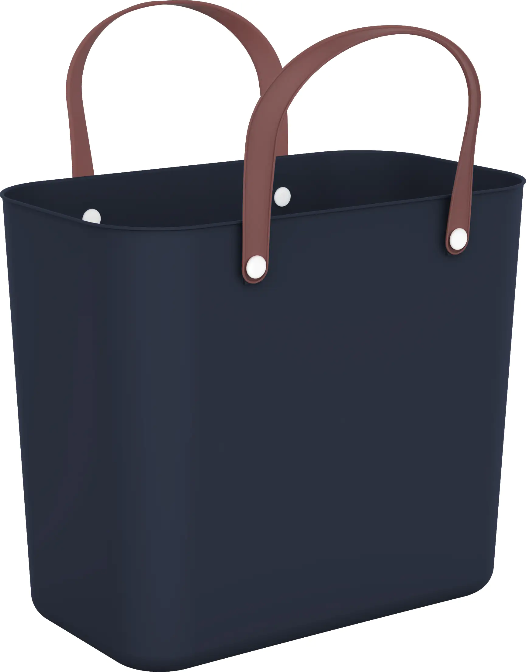 Rotho Einkaufskorb 25 L Albula midnight blau Rotho Einkaufskorb 25 L Albula midnight blau