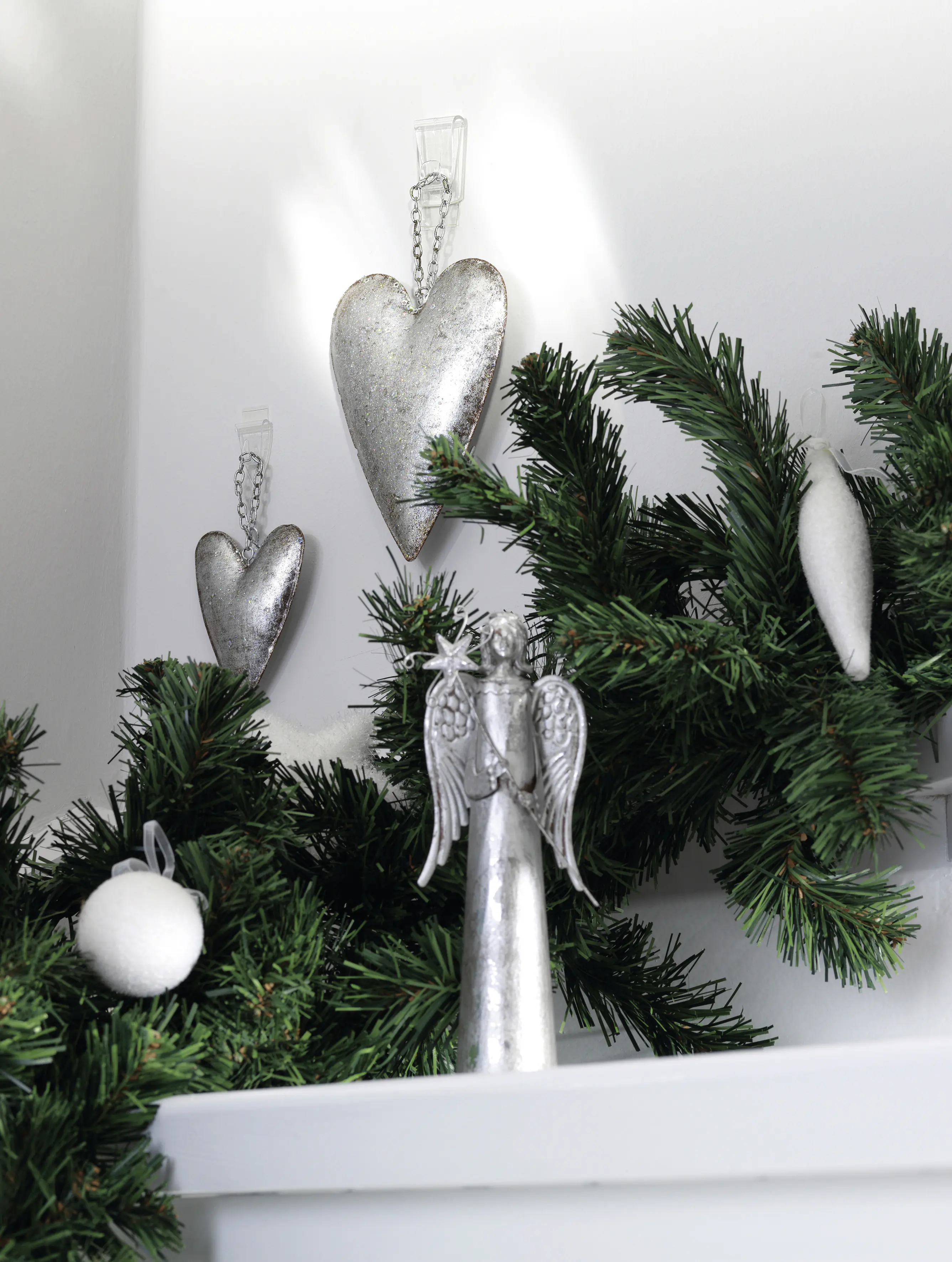 tesa Decohaken Powerstrip 5er-Set, transparent