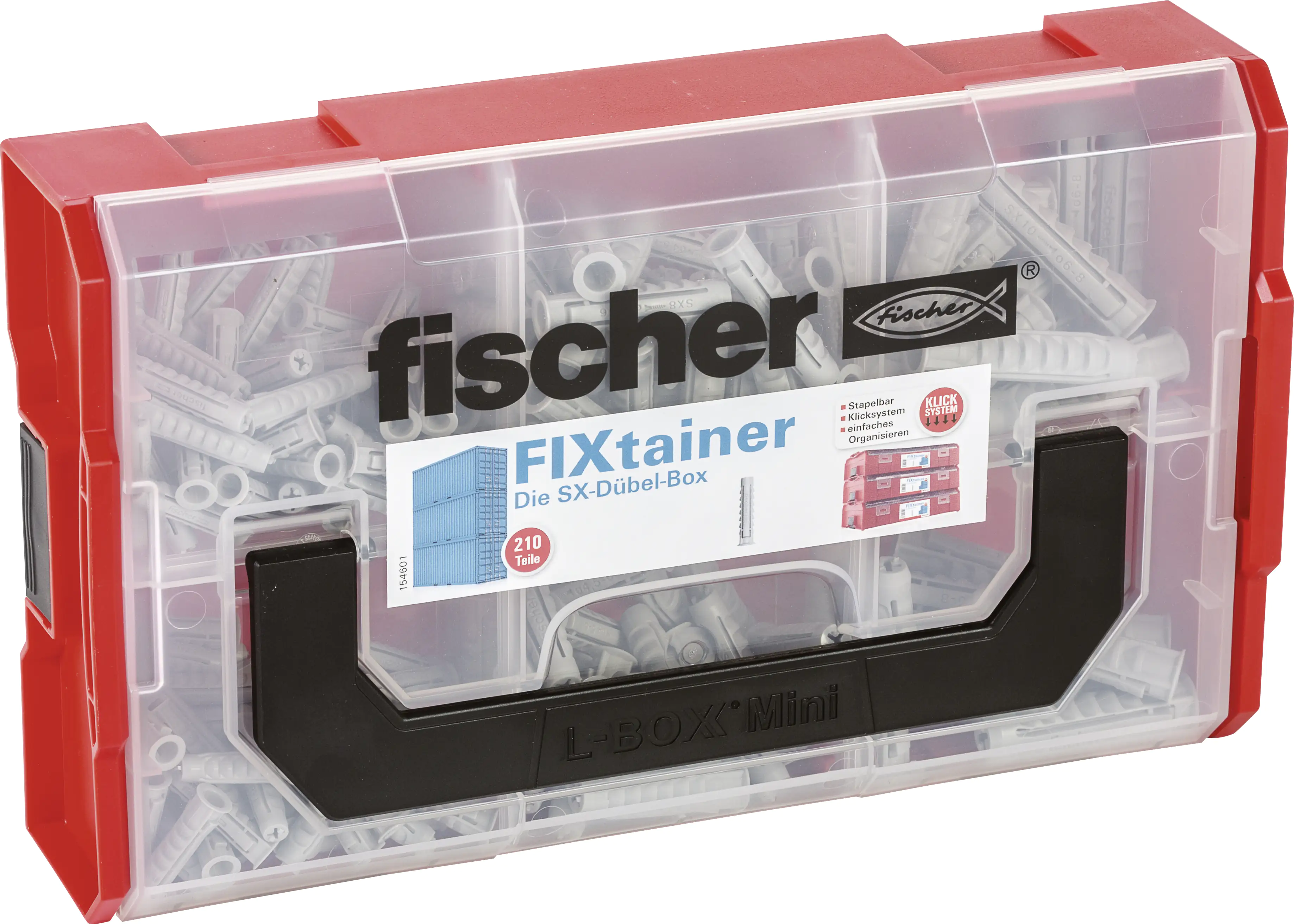 Fischer Dübel SX Fixtrainer - 210 Stück