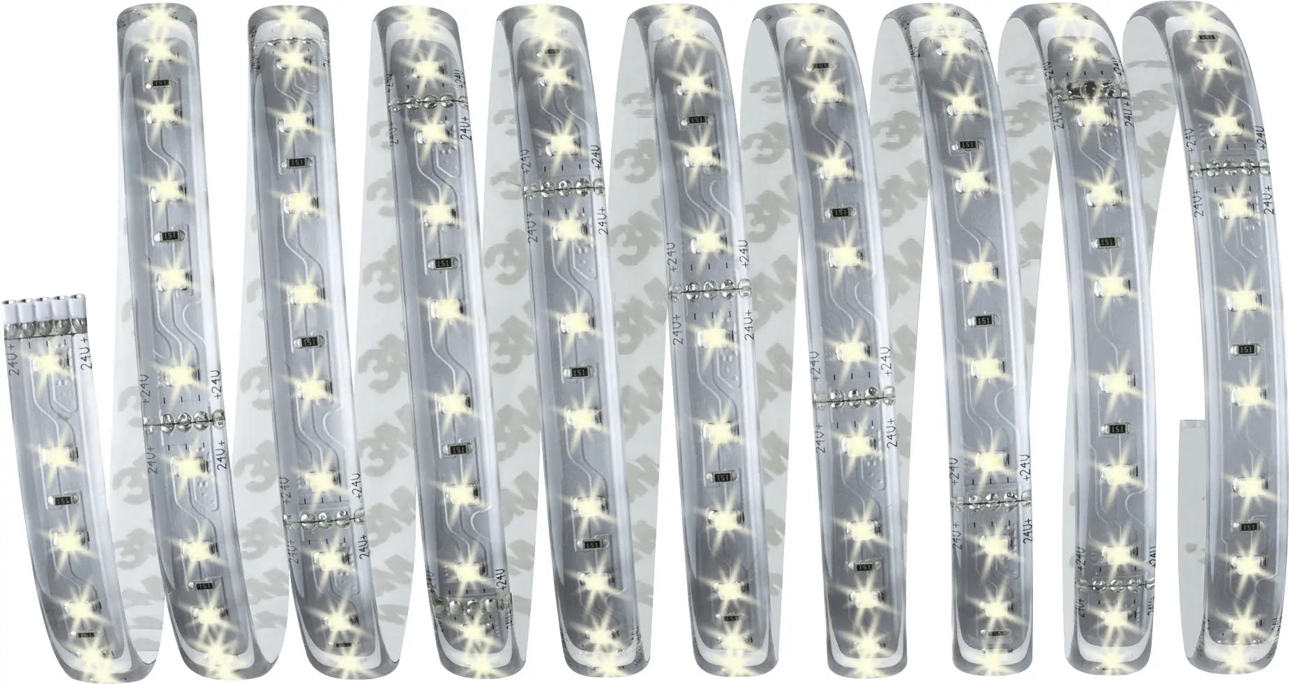 Paulmann MaxLED 500 Basisset Silber 3m Warmweiß 36VA