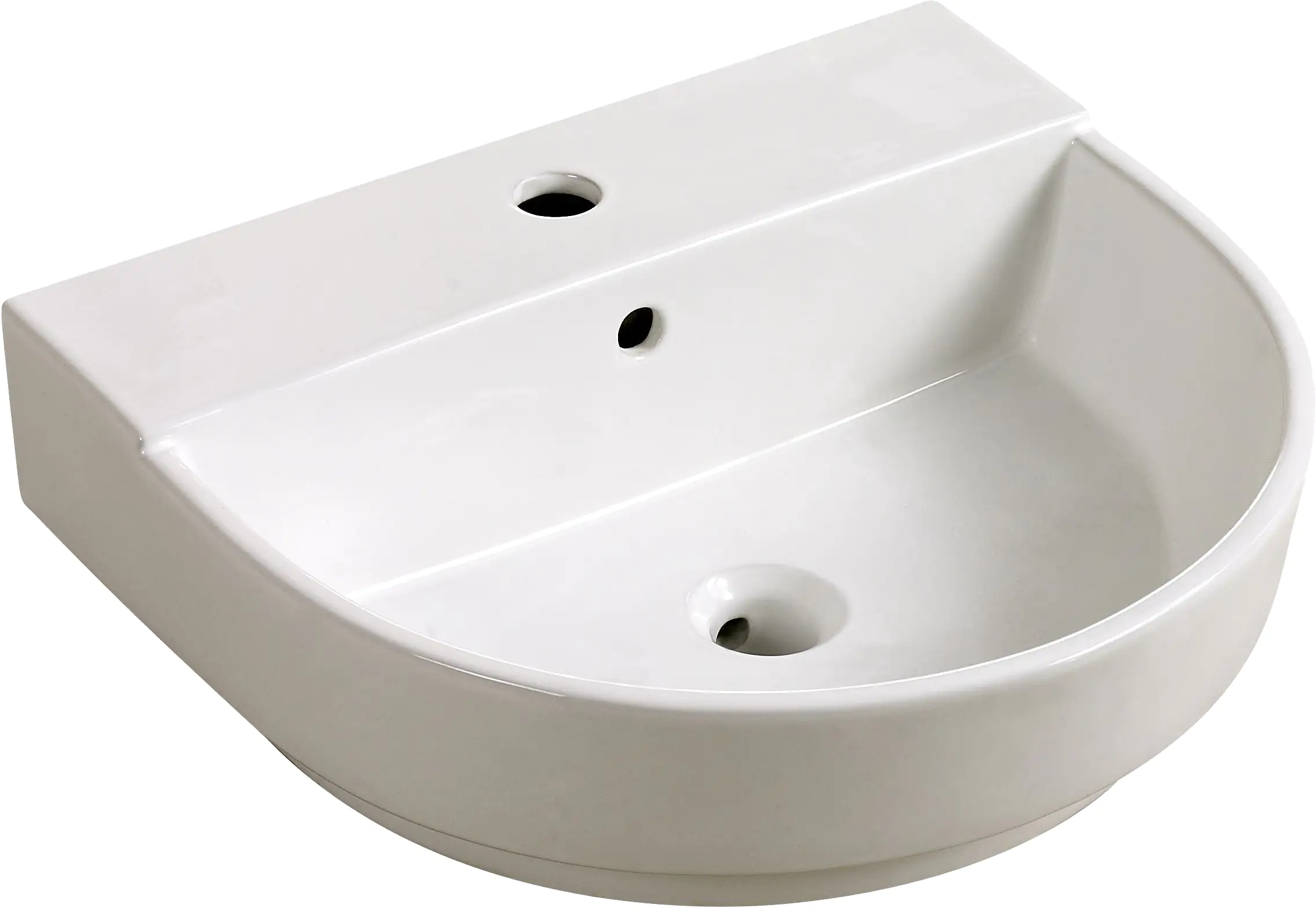 Primaster Keramikwaschbecken 50 cm Drilona weiß