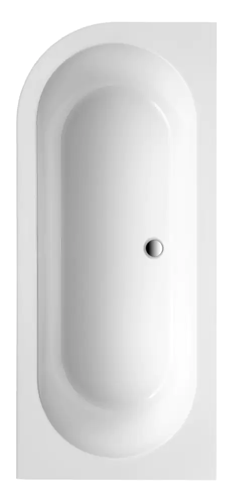 Ottofond Freistehende Badewanne Modena Corner Weiß links 178 x 78 x 44 cm Ottofond Freistehende Badewanne Modena Corner Weiß links 178 x 78 x 44 cm