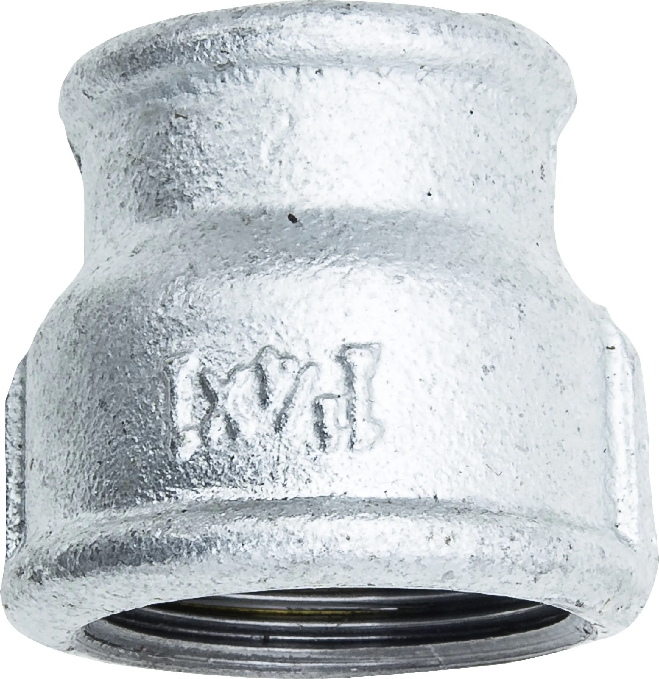 Cornat Temperguss-Reduziermuffe Nr. 240 verzinkt, 1 1/4" IG, 1" IG