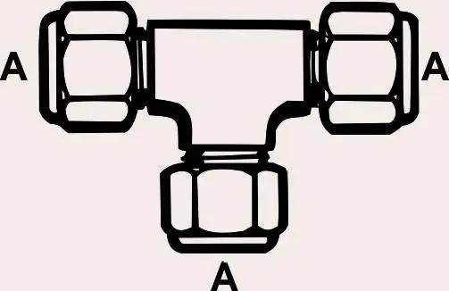 Cornat Klemmring T-Stück Ø 18 mm
