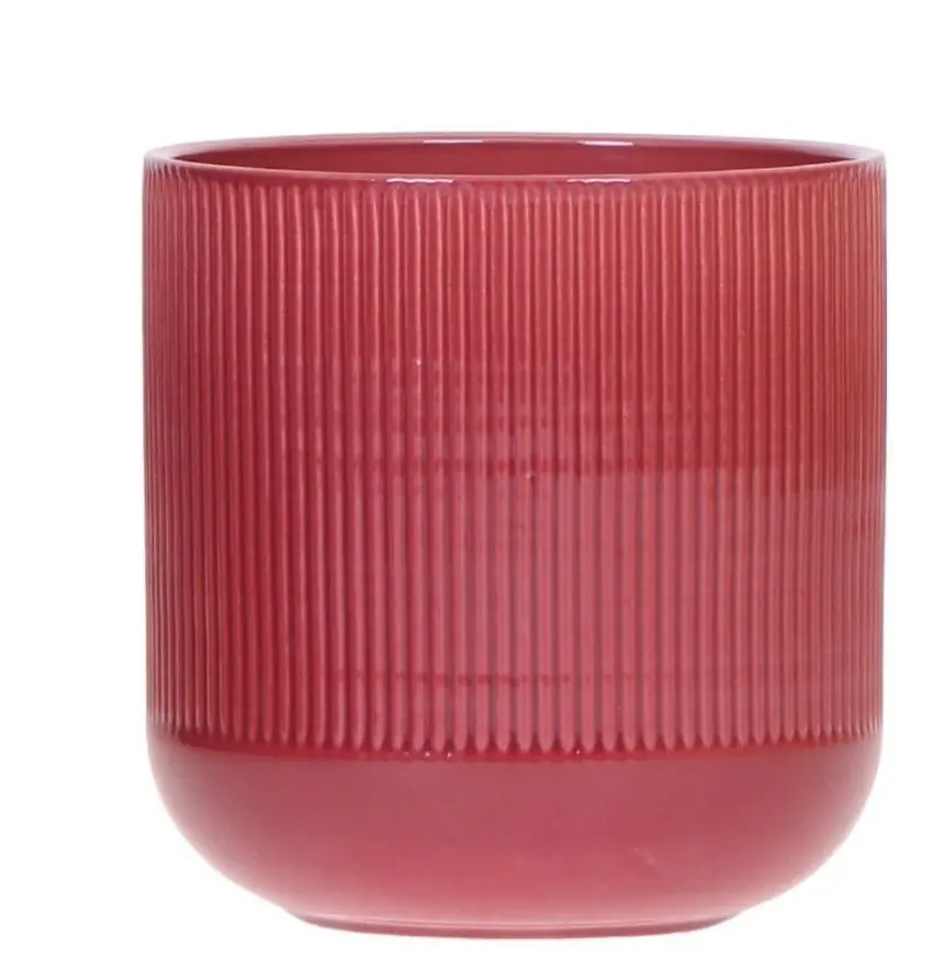 Pflanztopf Flare Keramik Ø 12 x 13 cm farblich sortiert