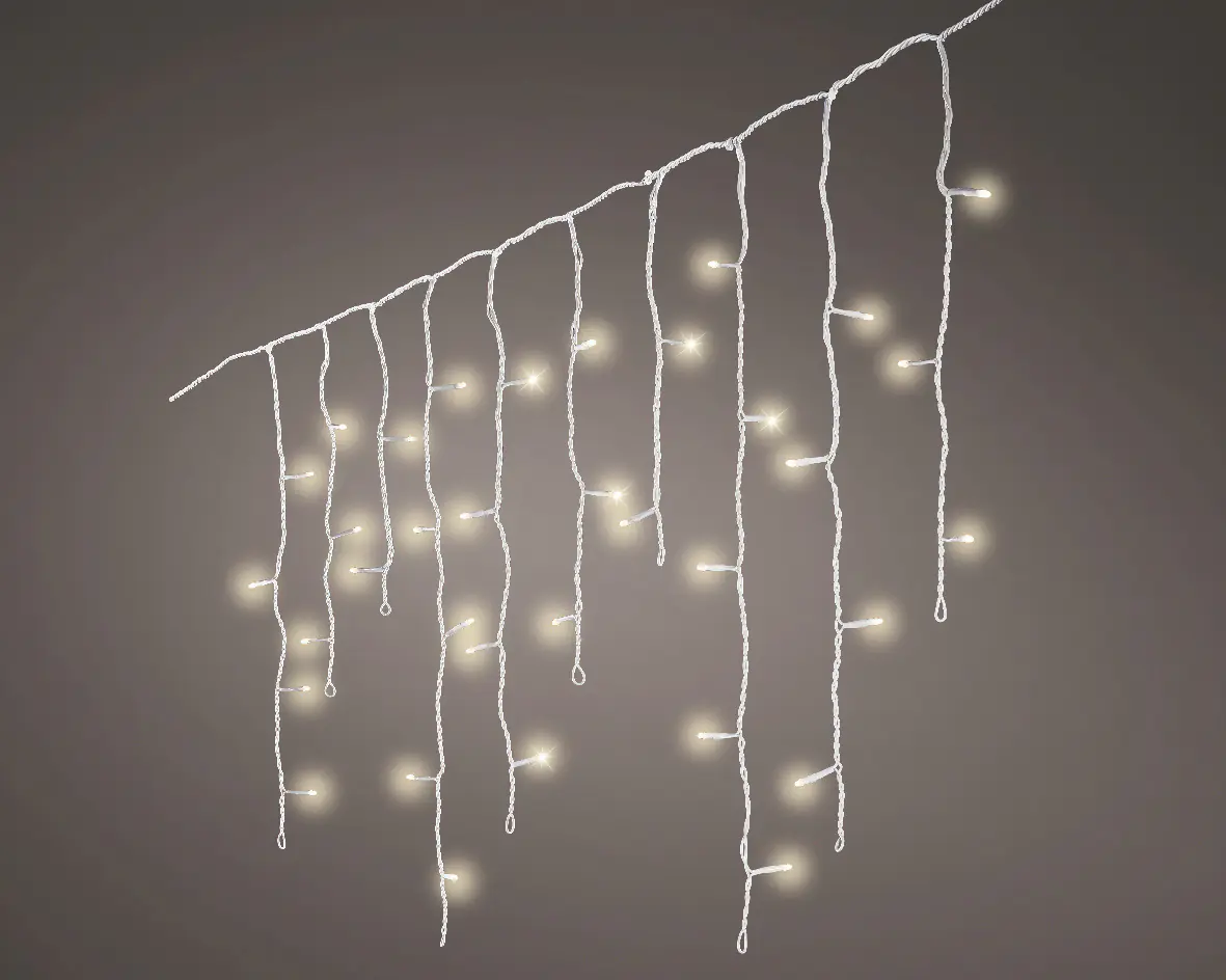 Kaemingk LED Lichtervorhang Icicle Lights 119 Lichter 5 m weiß Kaemingk LED Lichtervorhang Icicle Lights 119 Lichter 5 m weiß