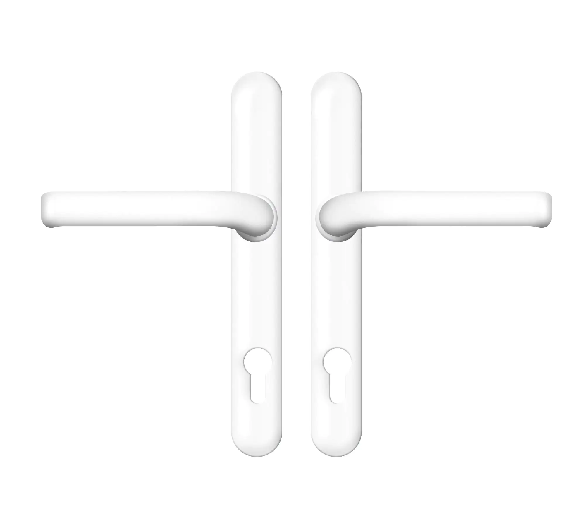 Meeth Haustürgarnitur abgerundet weiß Nr. 336