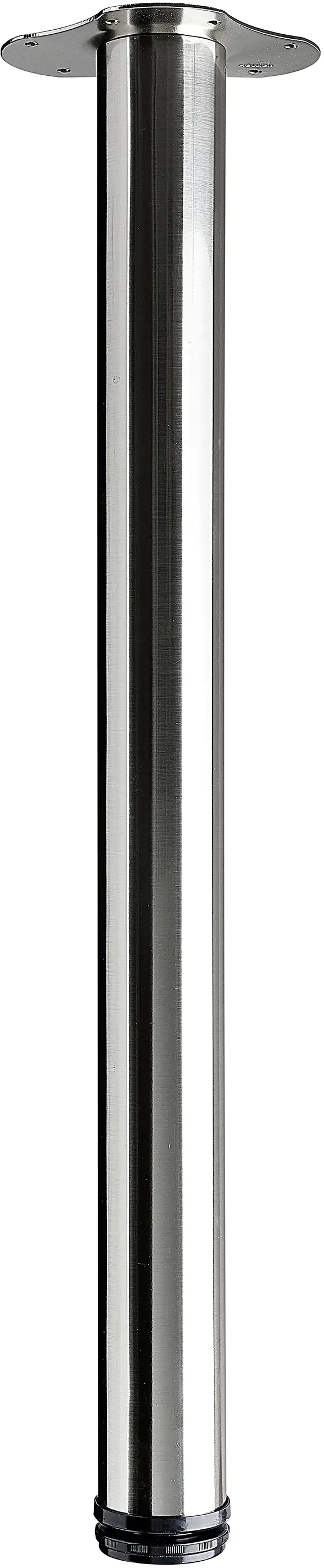 Hettich Tischbein 6,0 x 70 - 73 cm Edelstahl-Optik - 1 Stück Hettich Tischbein 6,0 x 70 - 73 cm Edelstahl-Optik - 1 Stück