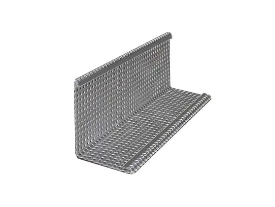 4260036894820 Sarei Kiesfangleiste Form 2 Aluminium natur