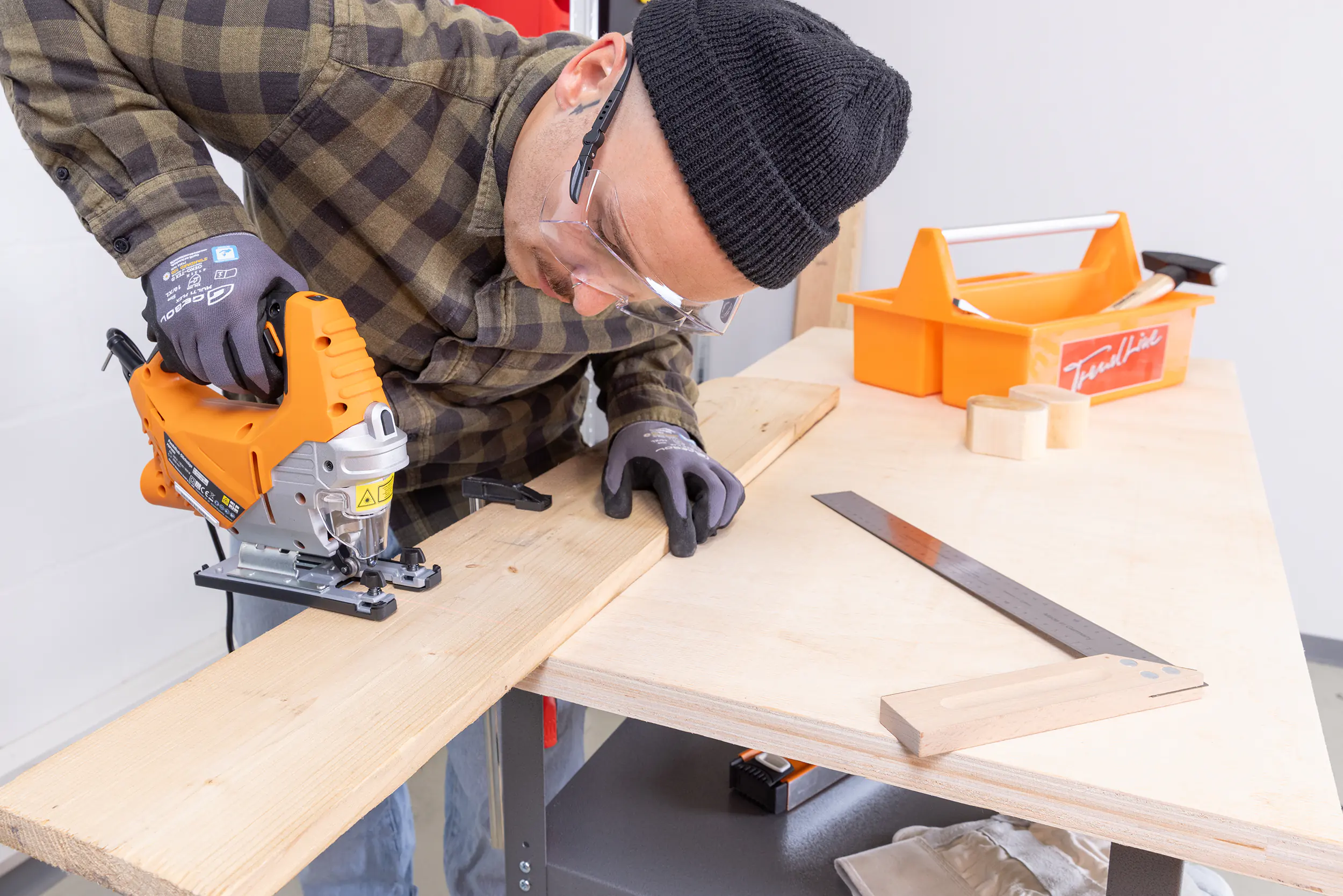 TrendLine Werkbank 120 x 60 x 85 cm TrendLine Werkbank 120 x 60 x 85 cm