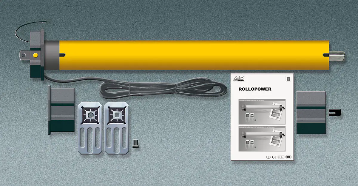 Schellenberg Funk-Rohrmotor Maxi Premium 10 Nm für 60 mm Achtkantwelle Schellenberg Funk-Rohrmotor Maxi Premium 10 Nm für 60 mm Achtkantwelle