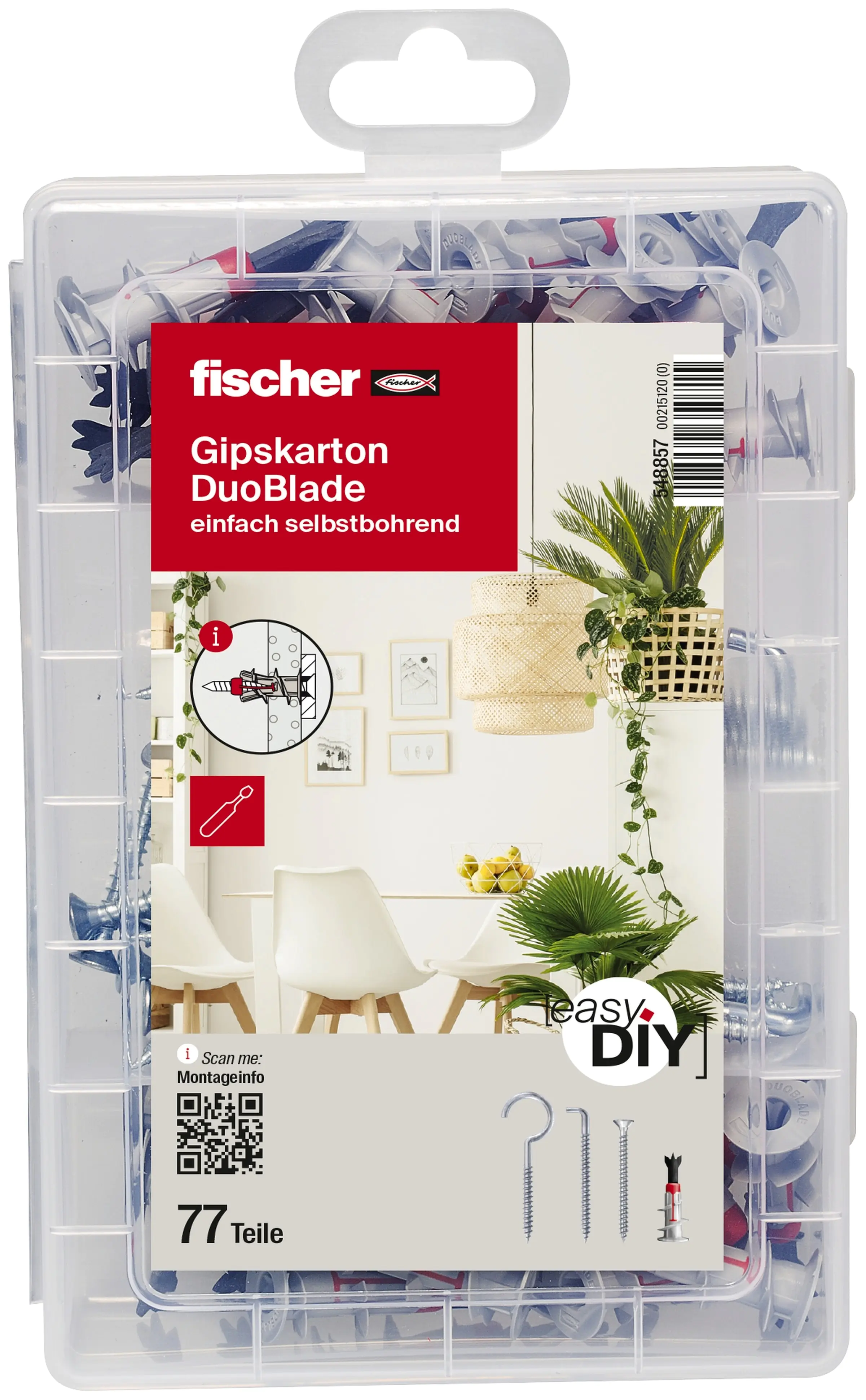 Fischer Meister-Box DuoBlade - 77 Stück