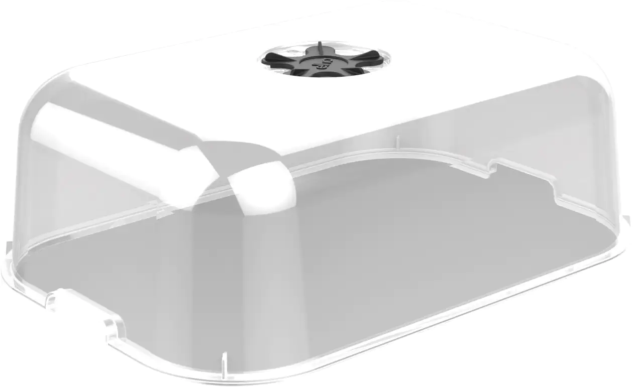 Elho Anzuchthaube transparent Gr. M