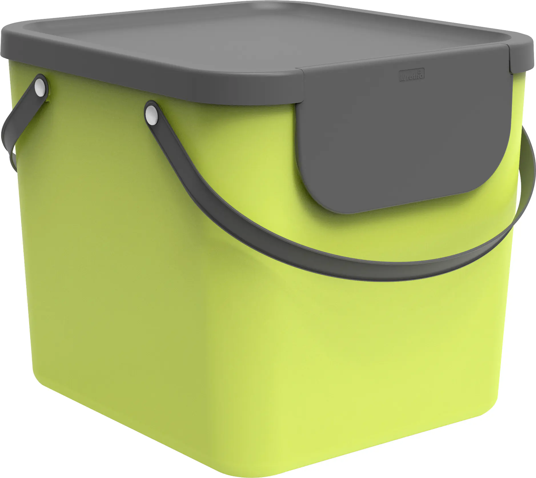 Rotho Mülltrennungssystem Albula 40 L limegrün Recyclingbehälter Rotho Mülltrennungssystem Albula 40 L limegrün Recyclingbehälter