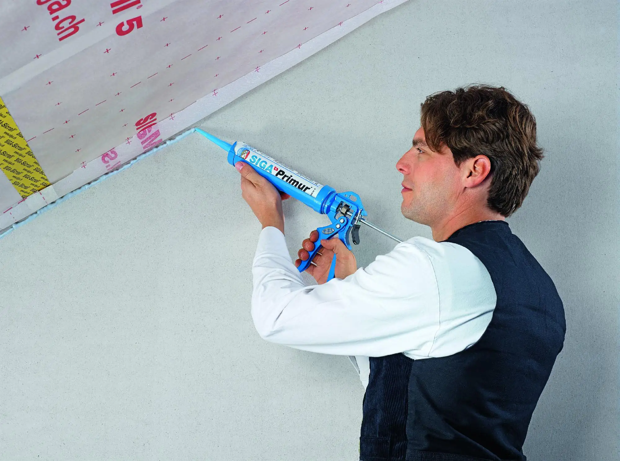 Siga Klebemasse Kartusche Primur 310 ml blau