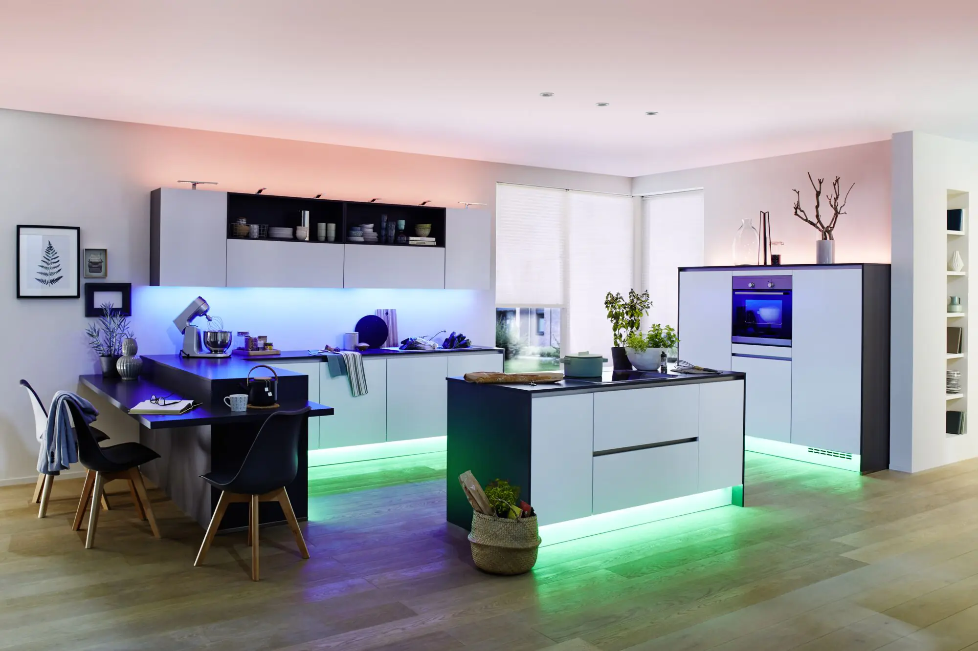Paulmann LED-Streifen Set ZigBee MaxLED 3 m 27 W RGBW silber dimmbar