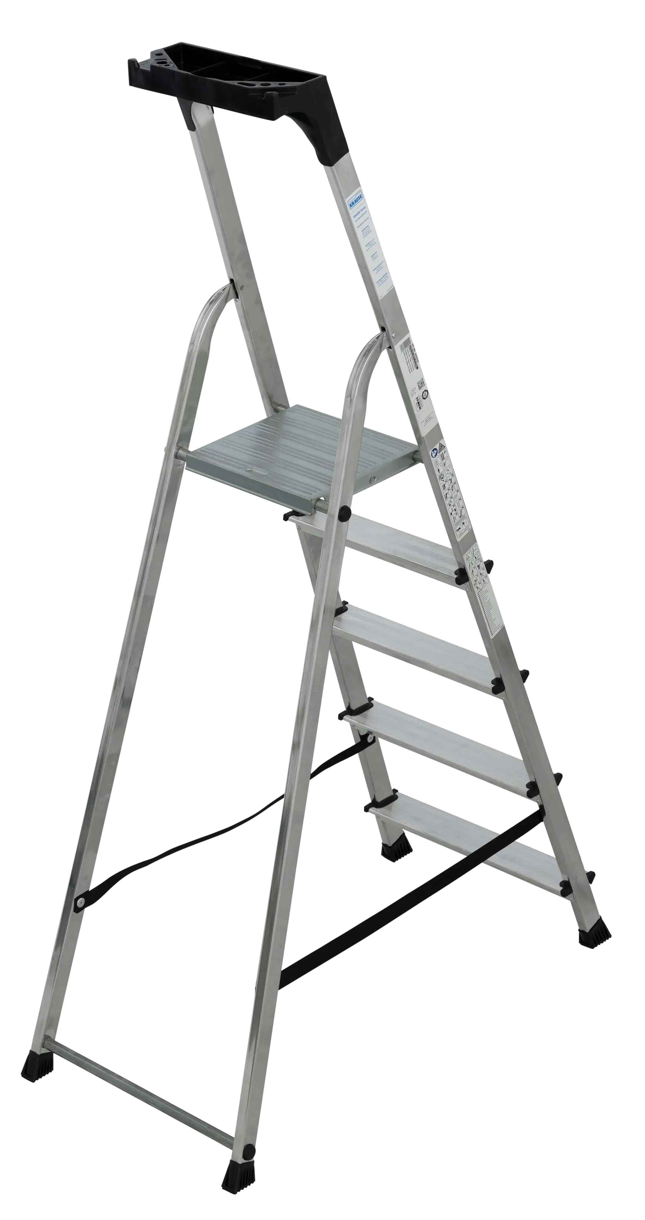 Krause Haushaltsleiter 1 x 5 Stufen Arbeitshöhe ca. 3,05 m Krause Haushaltsleiter 1 x 5 Stufen Arbeitshöhe ca. 3,05 m