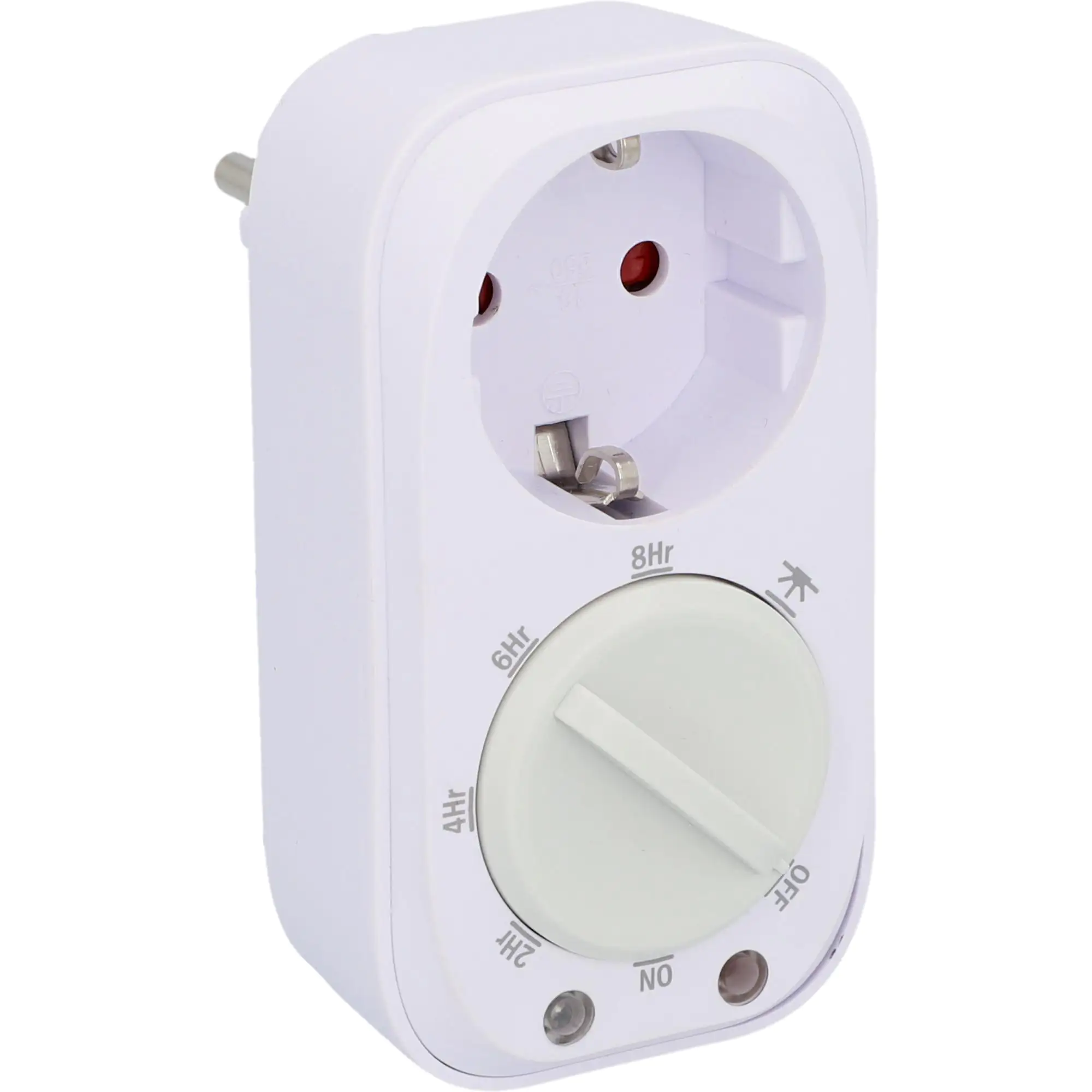 Zeitschaltuhr Countdown- und Dämmerungsfunktion mechanisch, weiß, IP20