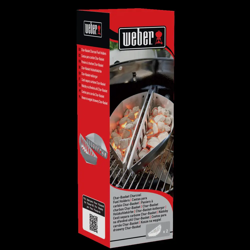 Weber Holzkohlekörbe 2er-Set
