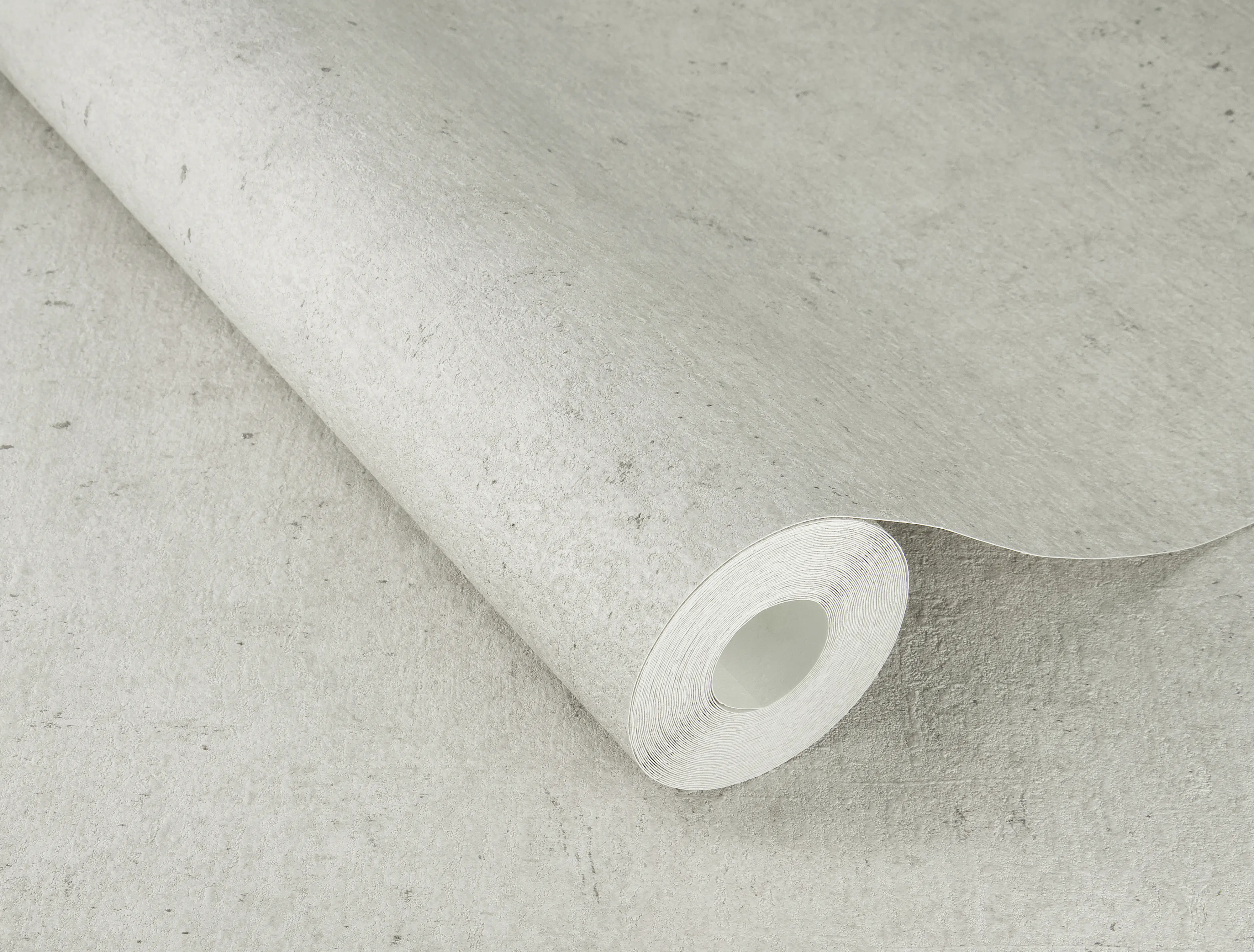 Rasch Vliestapete 520859 Grau-Hellgrau Uni 10,05 m x 0,53 m